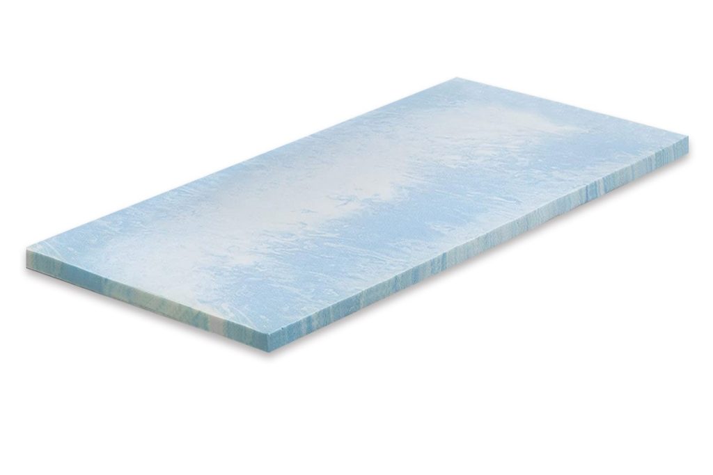 Marcapiuma Comfort, lastra in Memory Air alta 5,5 cm senza fodera
