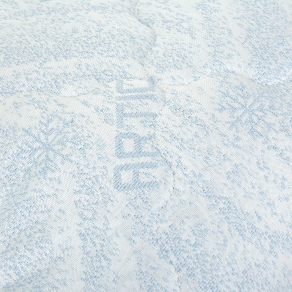 Topper Artic di Kasanova, dettaglio del tessuto jacquard del lato estivo