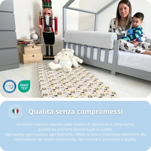 Baby Idea Materasso per lettino da campeggio Tappeto Gioco 6 cm