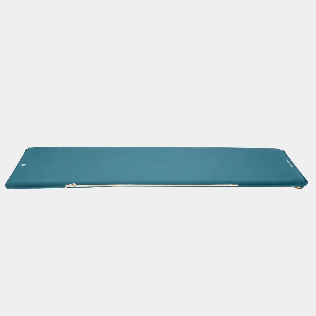 Quechua Comfort 65, vista laterale del materassino da 4,5 cm