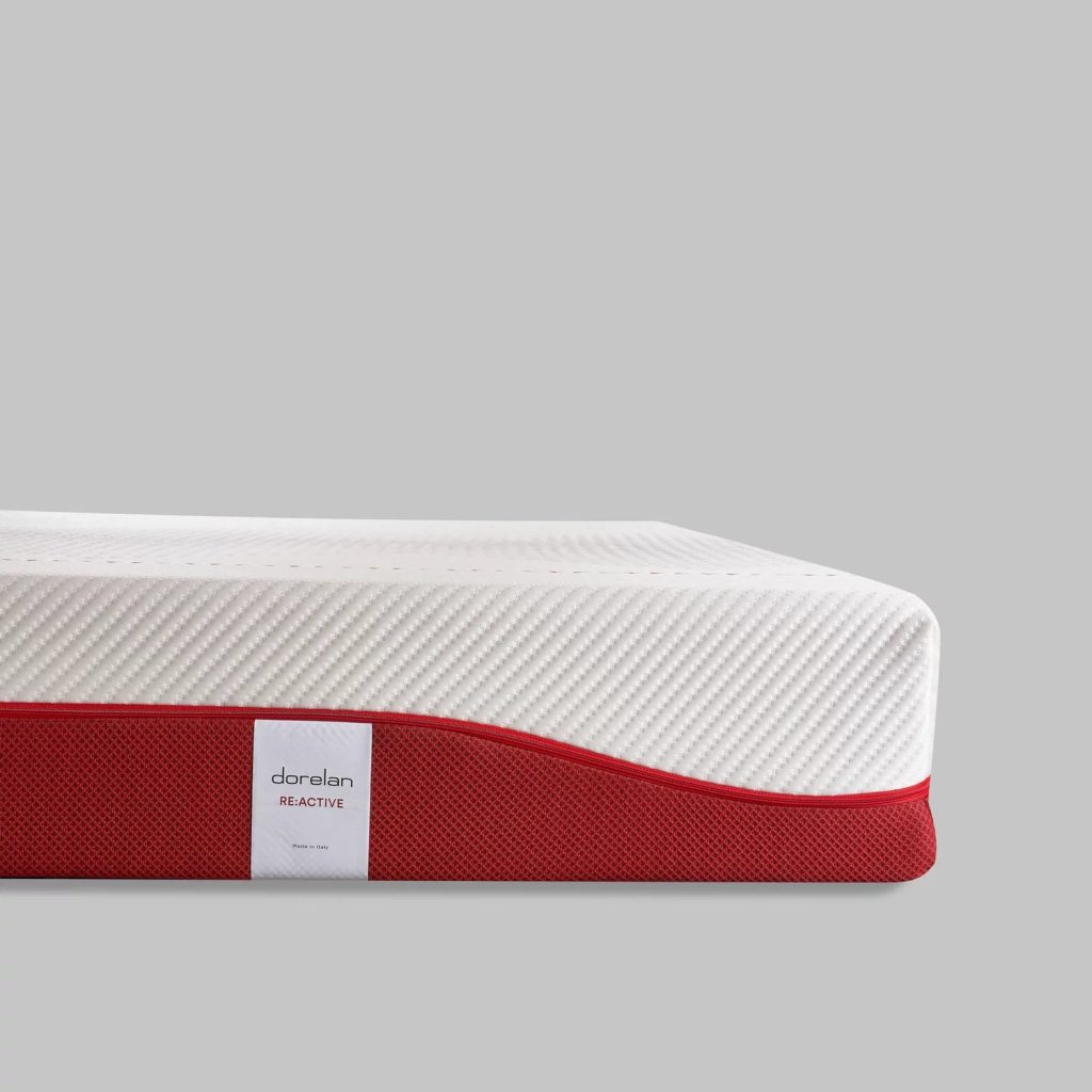 Dorelan Re:Active – vista laterale con fascia rossa