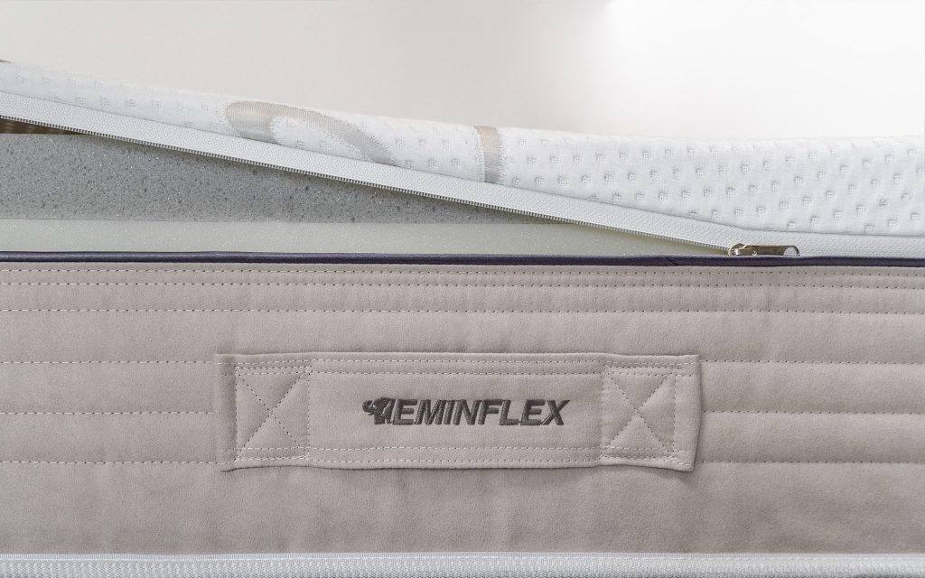 Eminflex Diamond, fodera aperta sullo strato in memory