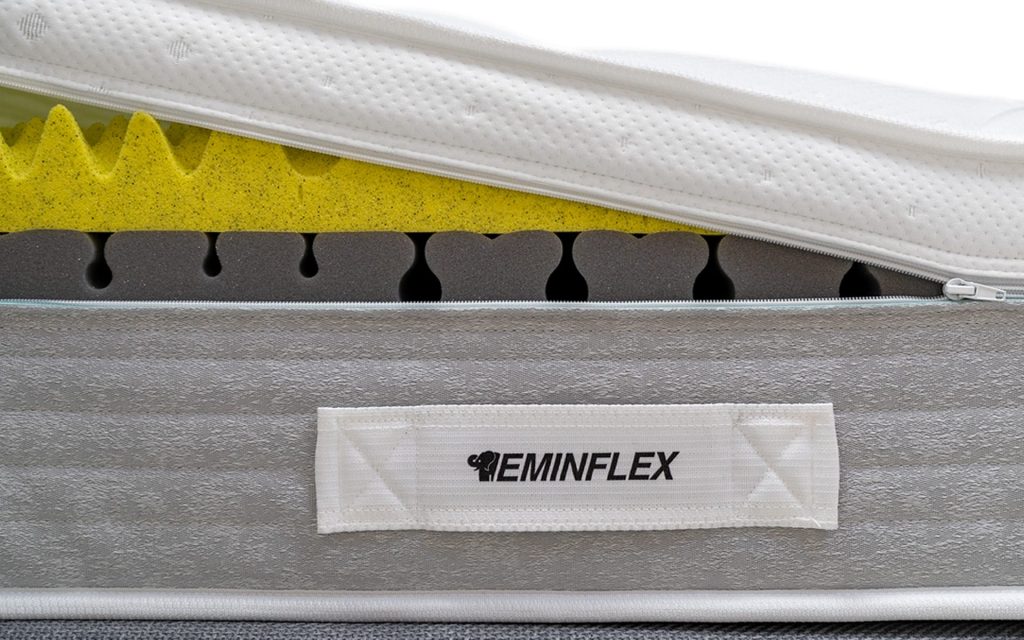 Eminflex Paradise, cerniera della fodera sfoderabile