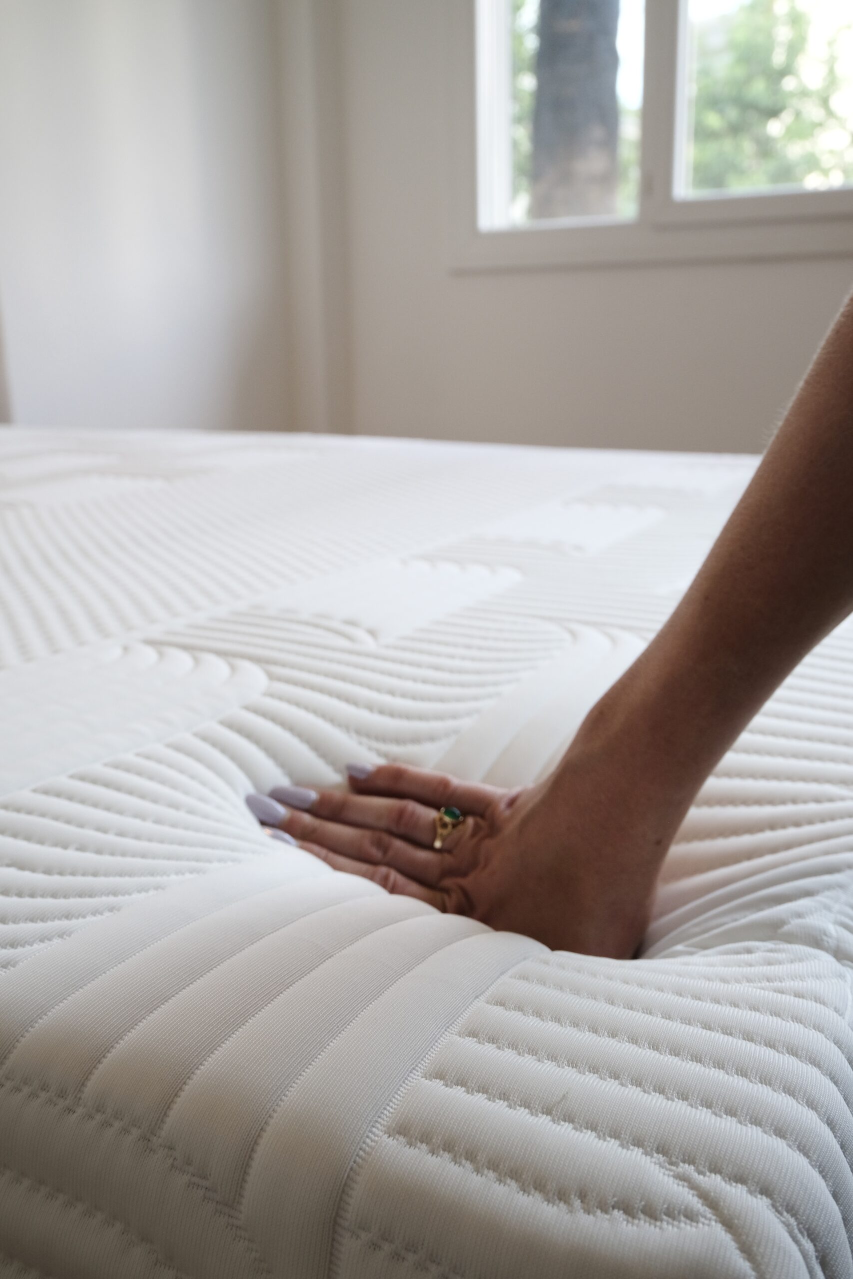 Prova di pressione con la mano sull'Emma Performance