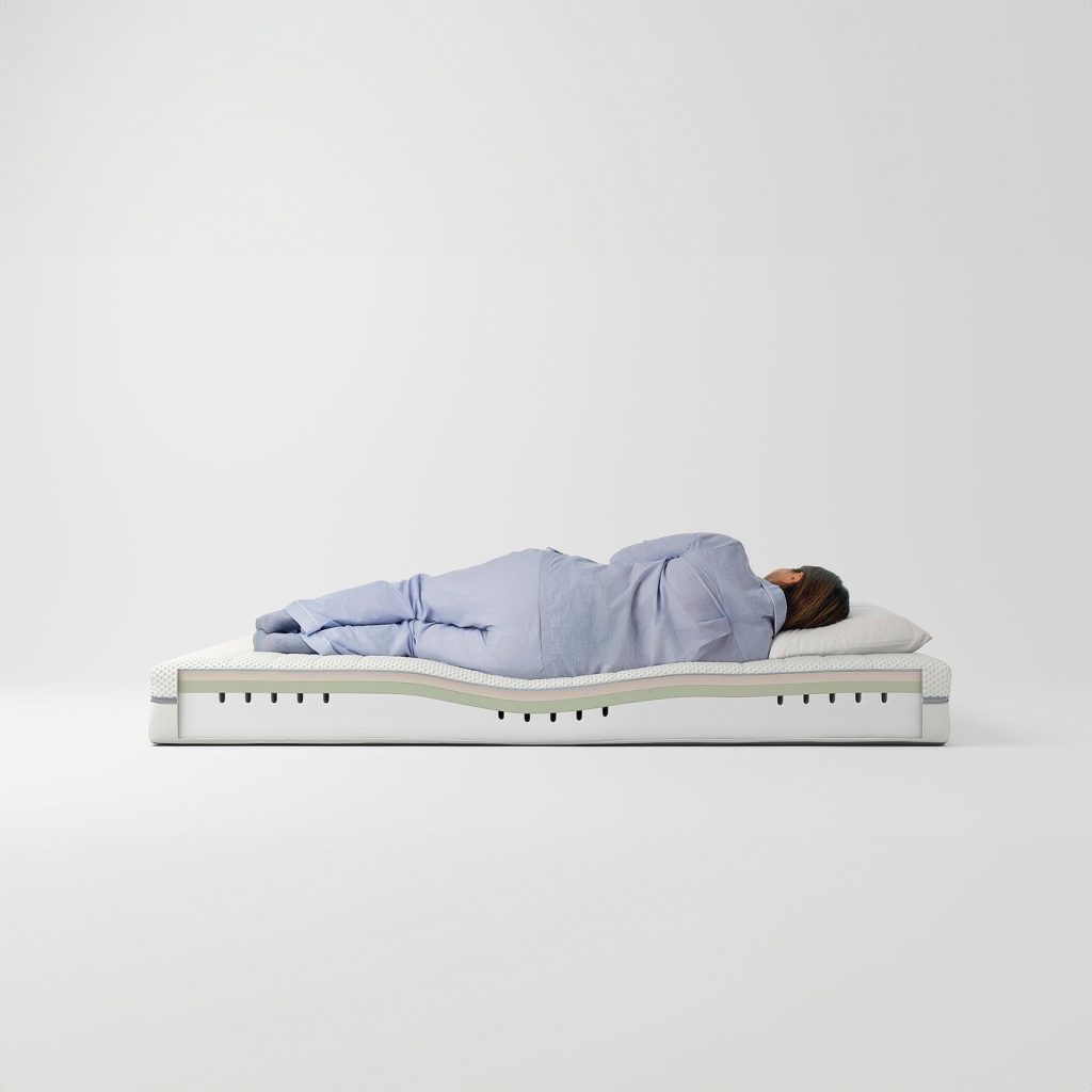 IKEA Åkrehamn con una persona che dorme sopra
