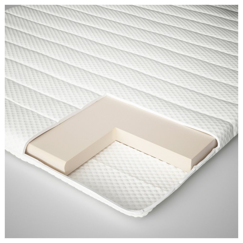 IKEA Nisseholm – sezione con la schiuma ad alta resilienza