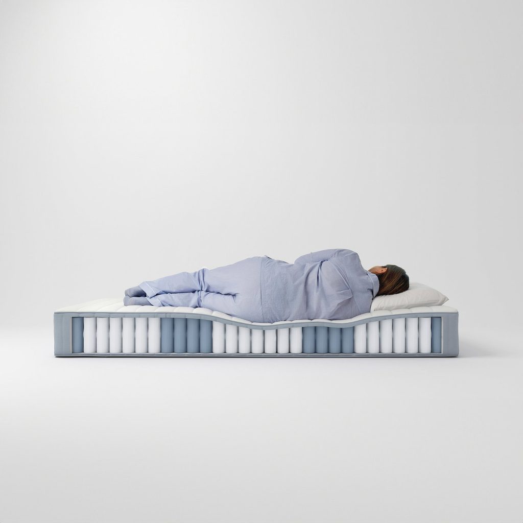 IKEA Valevåg con una persona che dorme sopra