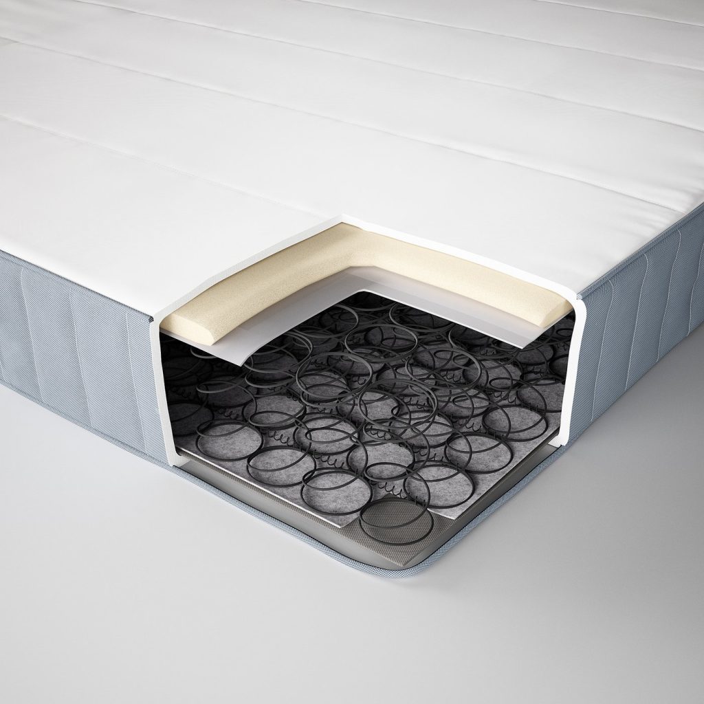 IKEA Vestmarka – sezione che mostra gli strati interni