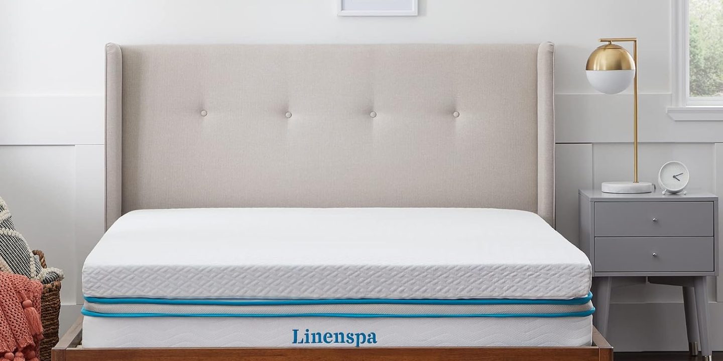 Linenspa Topper Memory Foam con Gel 10 cm