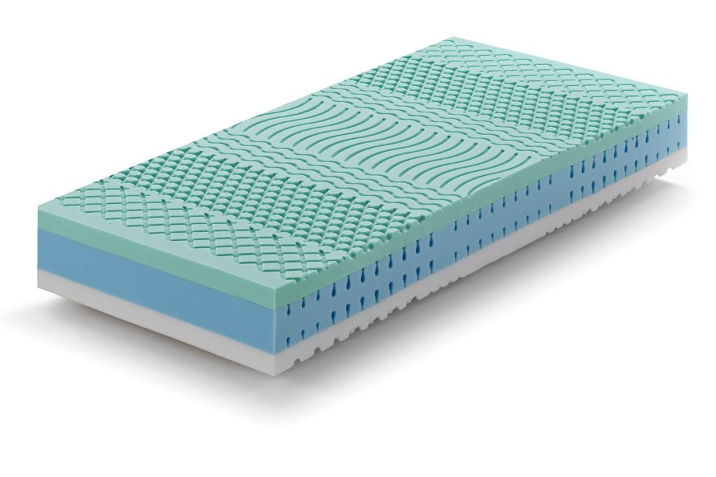 Marcapiuma Bio Paradise senza rivestimento, strato verde in Bio Memory