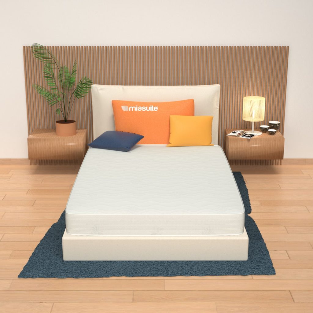 MiaSuite Plus H14 su un letto in camera