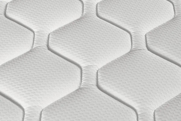 Simmons Quietude Life, dettaglio del tessuto di rivestimento