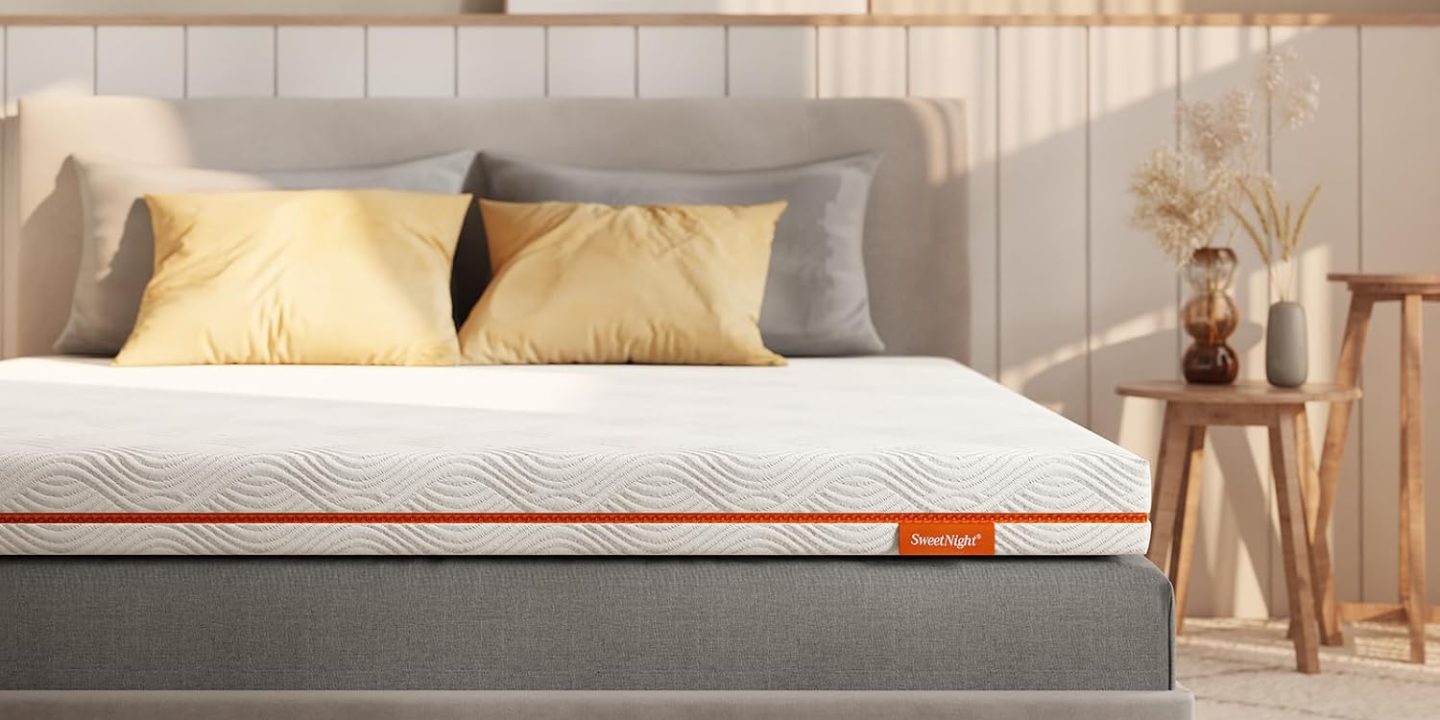 Sweetnight Topper Memory Foam Gel 5 Zone 10 cm